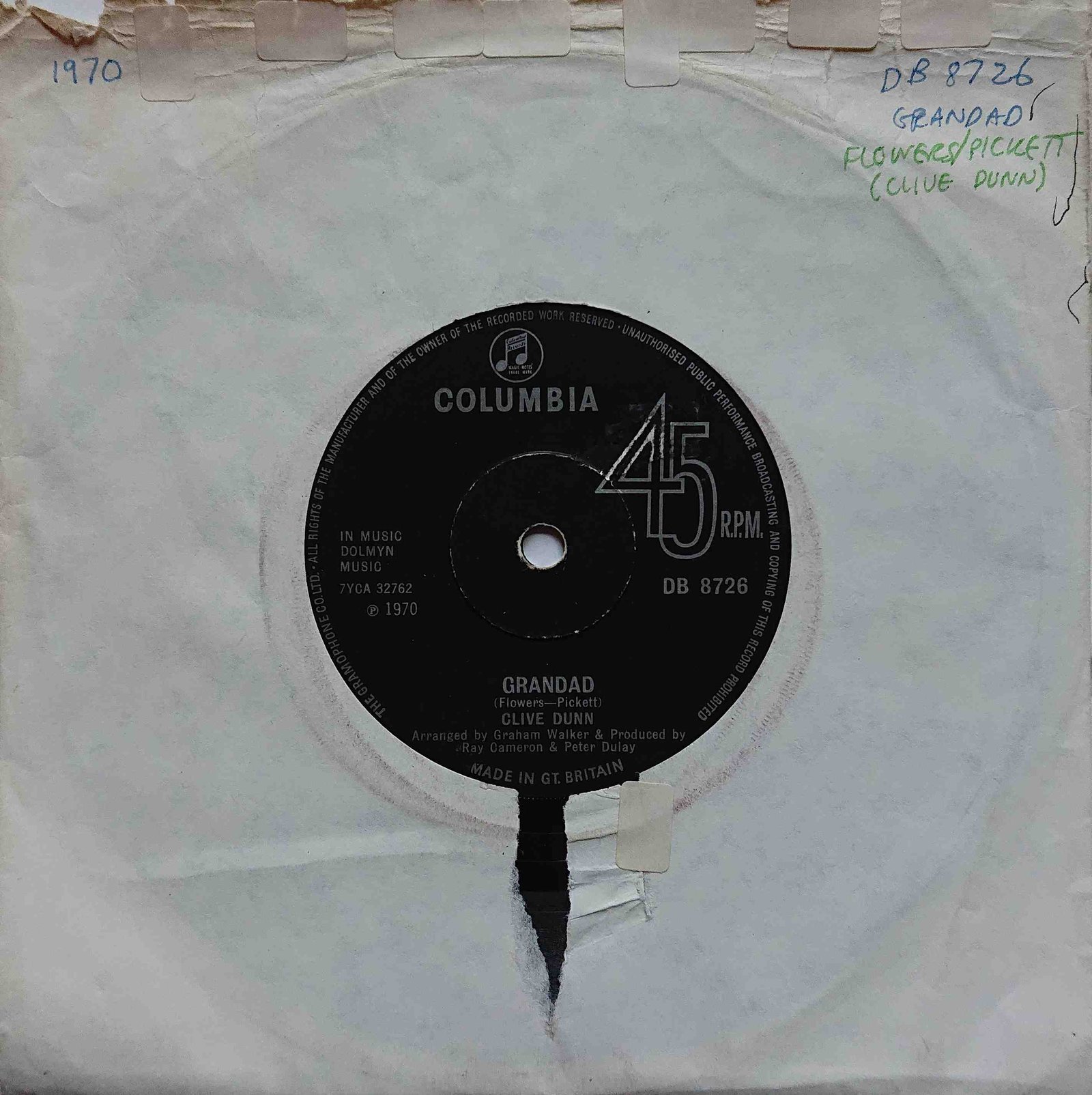 Picture of DB 8726 cover